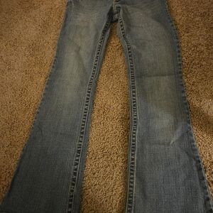 Aeropostale Women's Boot Cut Jeans in Blue